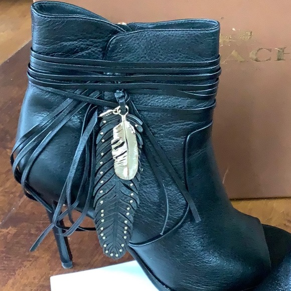 Coach Laurel Mill Leather Bootie - Picture 5 of 10